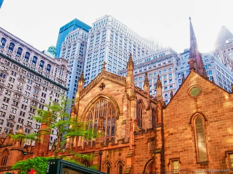Trinity Church en het kerkhof op de Downtown New York privétour