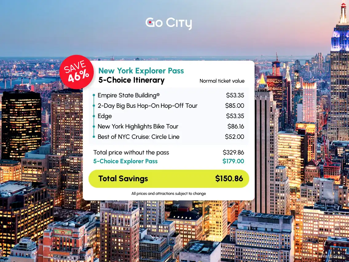 App de Go City usada con el New York Explorer Pass