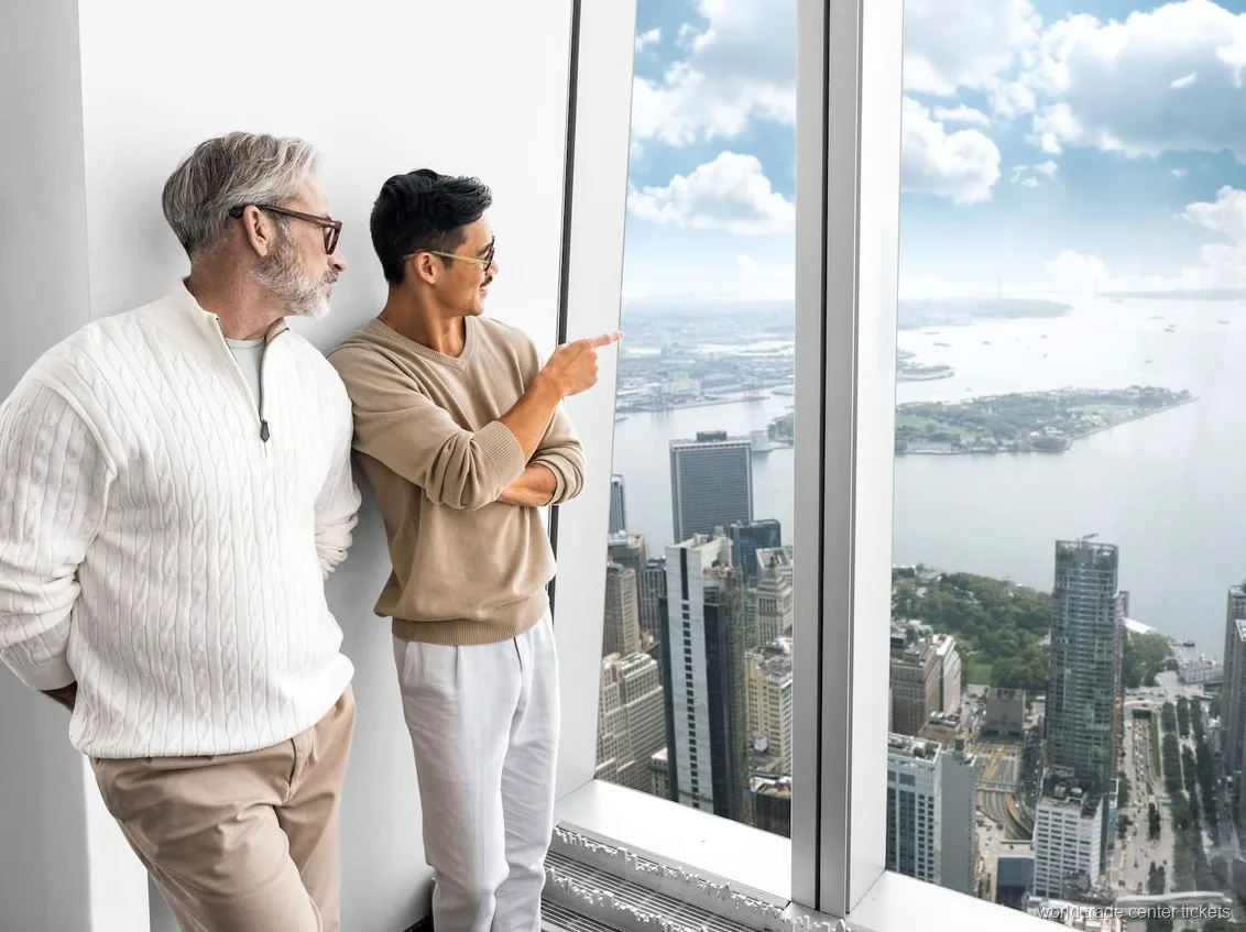 One World Trade Center Ticket, Innenansicht des SkyPod-Aufzugs