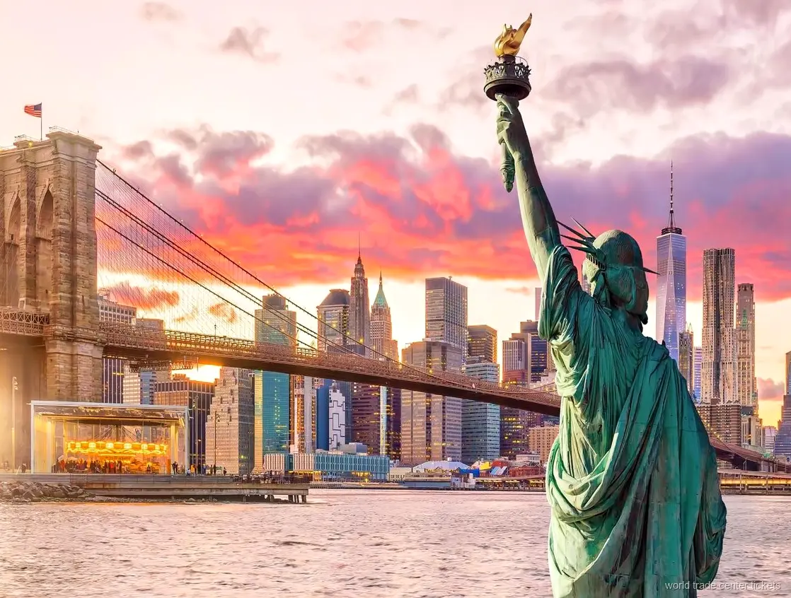 Panoramiczny widok z One World Observatory na prywatnej wycieczce